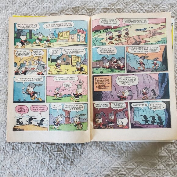 Walt Disney Comic Book Gold Key Huey Dewey & Louie Junior Woodchucks No # 3 1968 - Picture 7 of 11